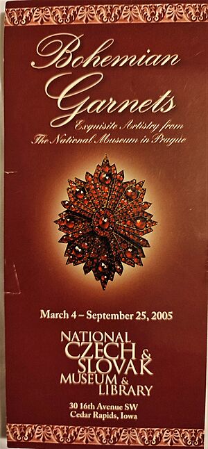 Bohemian Garnets exhibition