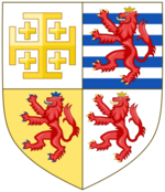 Coat of Arms of the House of Lusignan (Kings of Armenia, Cyprus and Jerusalem)