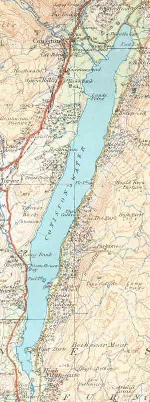 Coniston Watermap