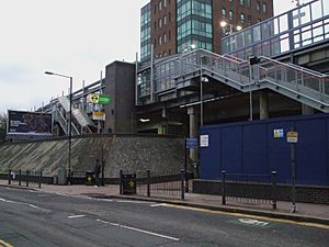 Crossharbour DLR stn eastern entrance