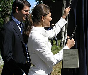 Crownprincess Victoria of Sweden Skultuna 2007