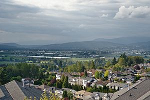 East Abbotsford looking towards Mission