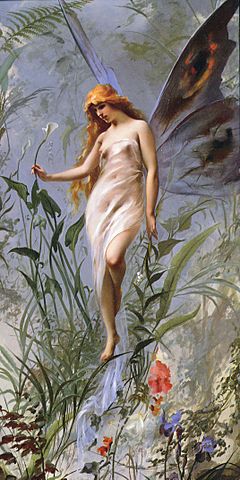 Falero Luis Ricardo Lily Fairy 1888