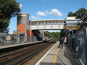 Greenhithe station, ... and in with the new - geograph.org.uk - 876545