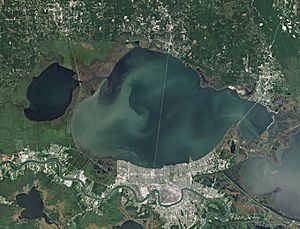 Lake Pontchartrain by Sentinel-2