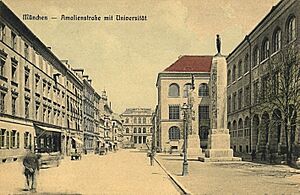 München Amalienstraße bei Universität