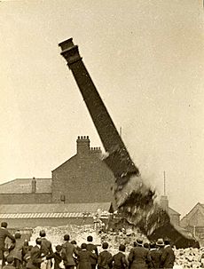 Mill Chimney, Blackburn, UK