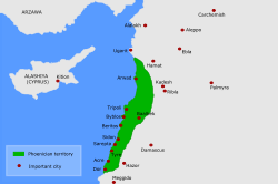 Phoenicia map-en