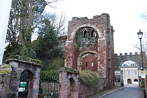 Rougemont Castle gatehouse, 2010