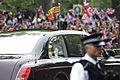 Royal wave Queen's Car