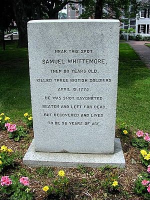 Samuel Whittemore Monument