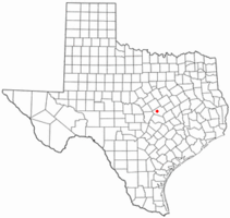 Location of Nolanville, L, Texas