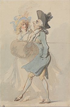 Thomas Rowlandson - A Worn Out Debauchée - Google Art Project