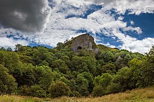 Thors cave view