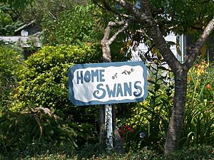 Twilight signs in Forks, Washington