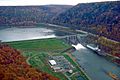 USACE Kinzua Dam upriver