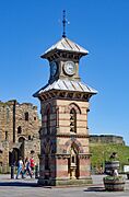 Clock tower, Tynemouth geograph-5819385-by-Jim-Osley