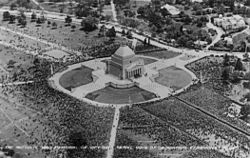 Dedication ceremony, Shrine of Remembrance, 1934