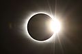 Diamond Ring over Newberry, South Carolina