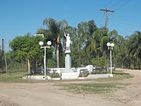 Entry to Puerto Eva Perón