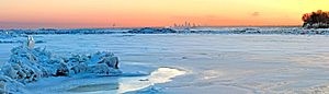 Frozen Lake Erie