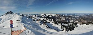 Hohe Wacht Skigebiet Mellau Damüls