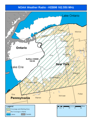 KEB98 coverage map