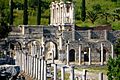 Library of Celsus side view