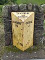 Milestone on N71 Cork-Skibbereen - main