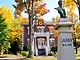 Wilfrid Laurier House with a bust of Laurier in front