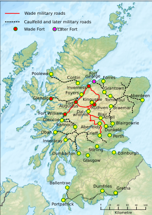 Old Military roads in Scotland