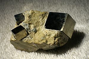 Pyrite Cubes