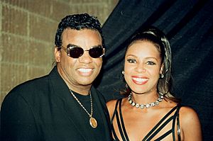 Ron Isley and Angela Winbush