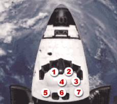 STS-121 seating assignments