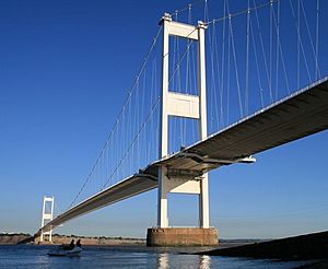 Severn Bridge near to Beachley-cropped