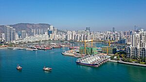 Shekou fishing harbor2021