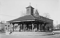 Slave Market, Public Square, Louisville (Jefferson County, Georgia)