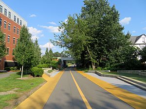 Somerville Community Path near Lowell Street, July 2019