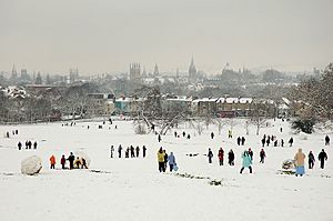 South Park Oxford snow