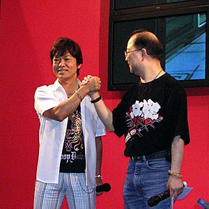 Tōru Furuya and Lam Pou Chuen in ACHK 20060728.jpg