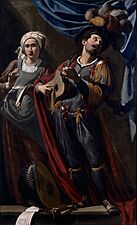 Theodoor Rombouts - The two musicians