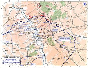 Verdun and Vincinity - Map