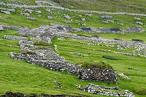 Village, Hirta, St Kilda