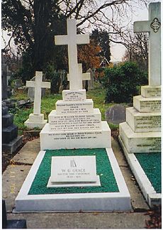 W. G. Grace grave