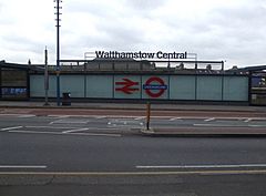 Walthamstow Central stn new entrance.JPG