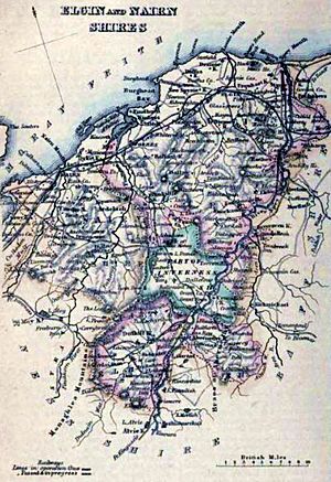 1861 MORAYSHIRE (Elginshire) & NAIRNSHIRE