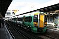 377 708 at East Croydon