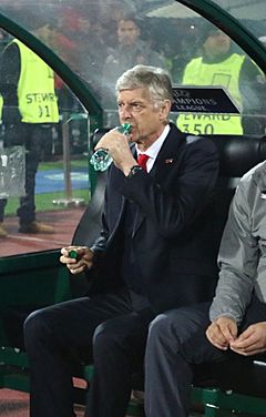 Arsène Wenger in Sofia