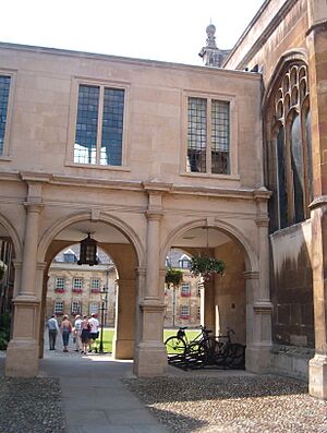 Cambridge Peterhouse Cloisters