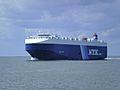 Car carrier Coral Leader River Weser